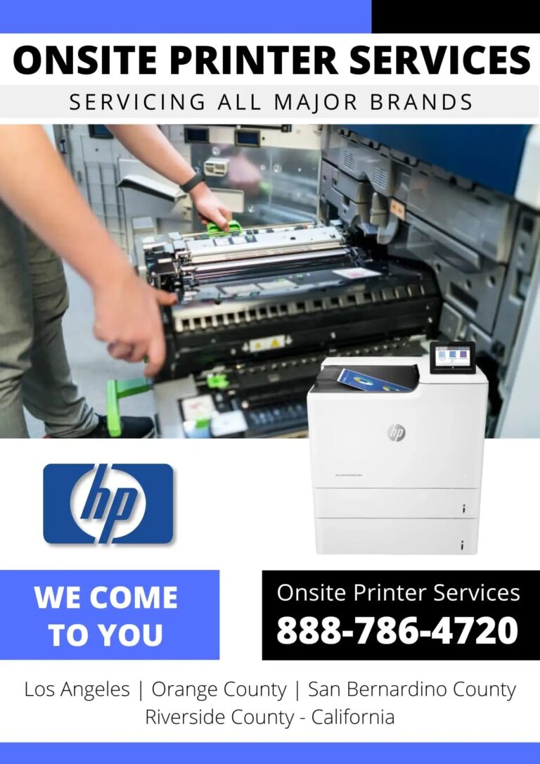 Read more about the article HP LaserJet Printer Repair Orange County, Ca